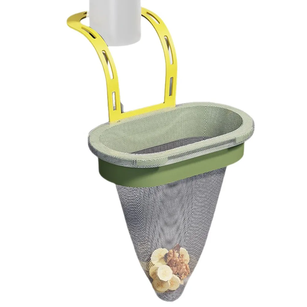 

Sink Strainer Made from Abs with Fine Mesh and 50 Sink Strainer Net Bags for Food Waste Collection and Drain Maintenance