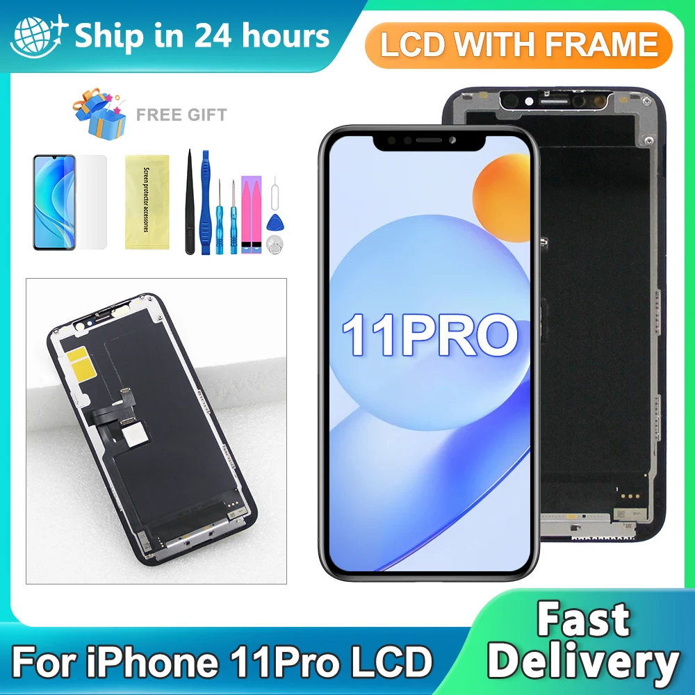 

LCD Screen For iPhone 11 Pro Display Screen Display Digitizer Assembly LCD Replacement For iPhone11 Pro LCD Display