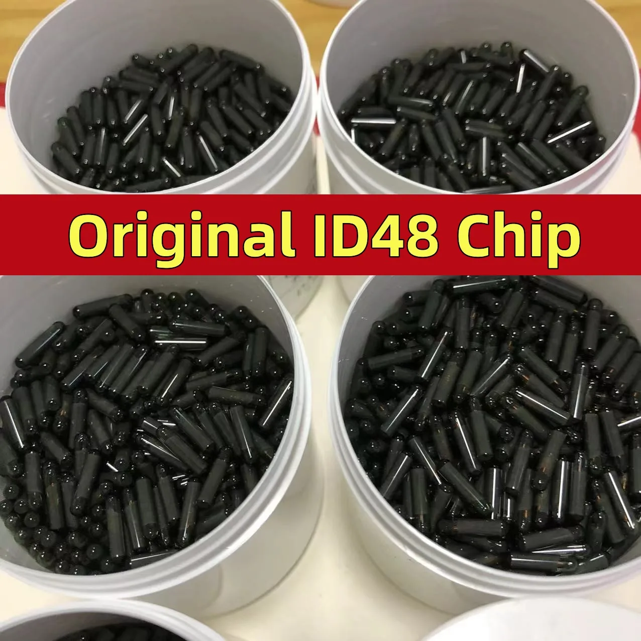 10/20/50/100pcs original ID48 glass chip auto transponder chip 48 chip for car key