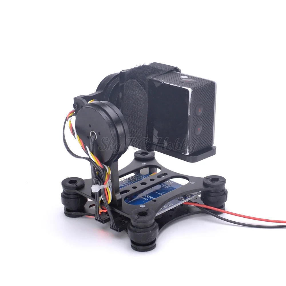 Lightweight 2-Axis / 3-Axis Brushless Gimbal Board for SJ4000 Gopro3 4 Gopro Hero 5 6 session Runcam 3 Eken H9 Camera RC Drones