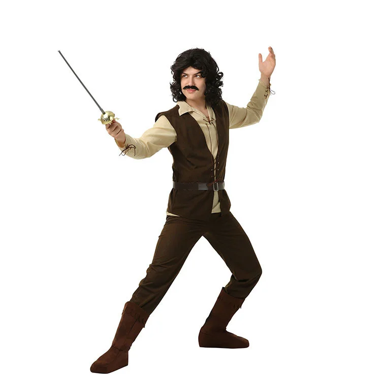 

Halloween movie characters stage costume swordsman Inigo Montoya cosplay Costume