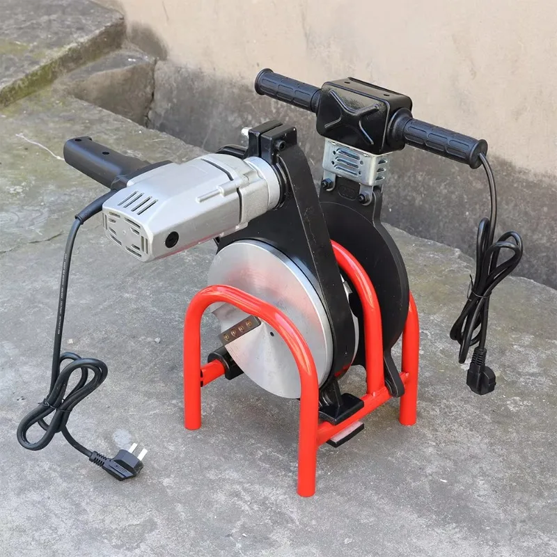 200mm 4Rings Manual Pe Butt Welder Plastic Pipe Welding Machine Economical