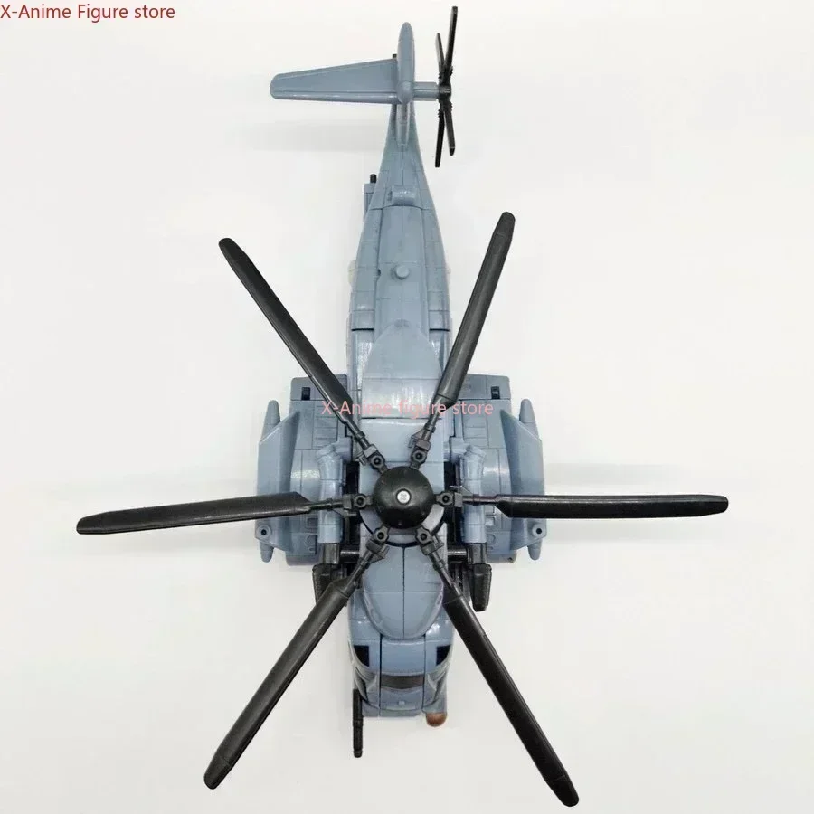 Disponibile Giocattoli di trasformazione Elicottero oscurante Classe V Edizione limitata Modello di robot aereo Collezione di action figure Regalo per ragazzo