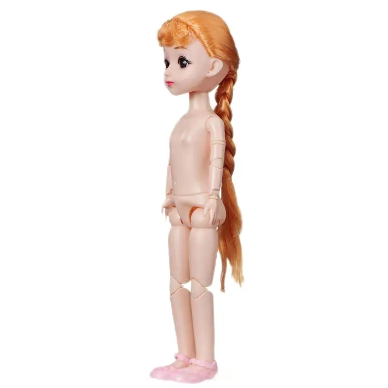 Muñecas BJD de 11 pulgadas, juguetes para niños, niña pequeña con pelo largo, artículos Kawaii, envío rápido, regalo de cumpleaños para niños, regalos de juego DIY