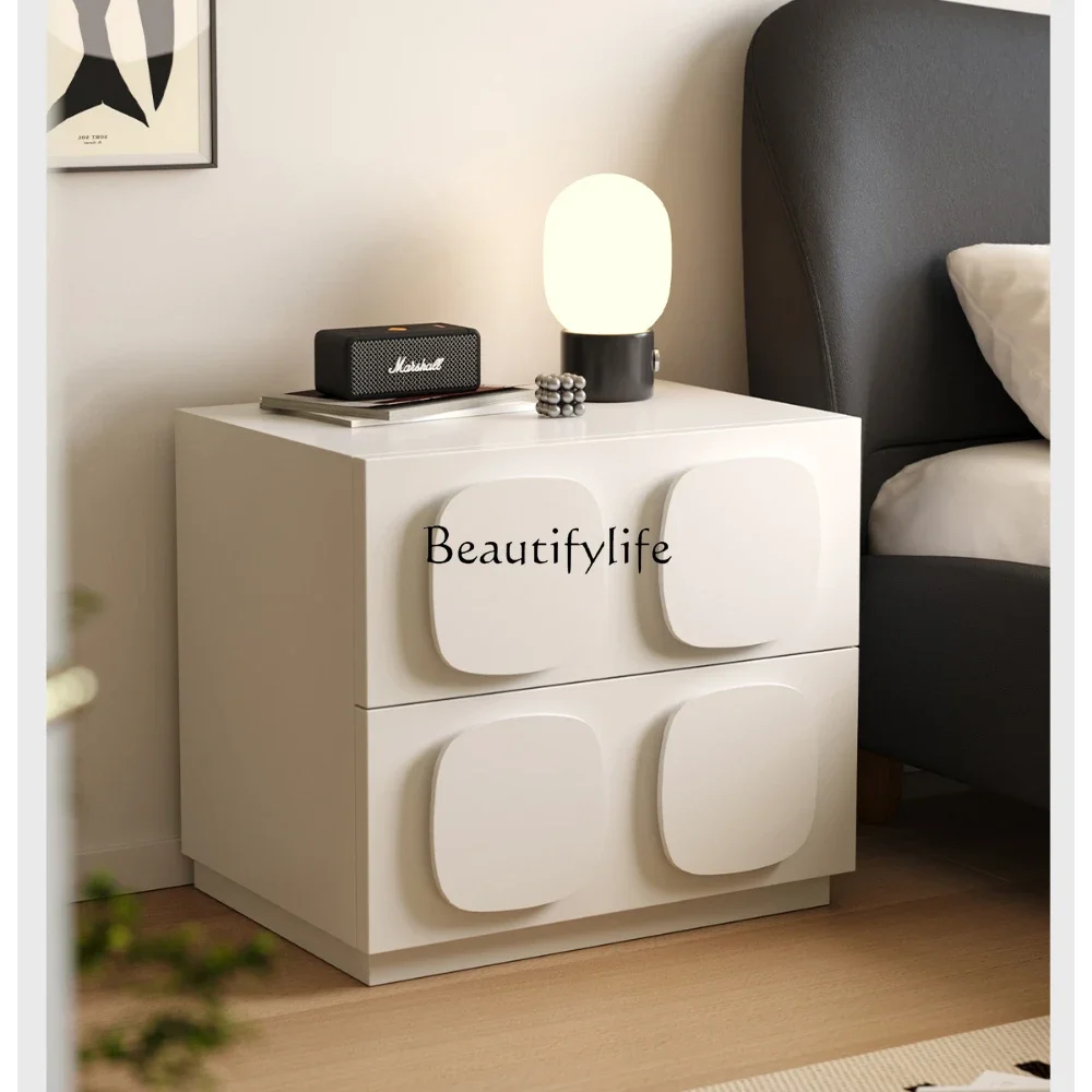 Combination cabinet French cream wind module side cabinet household small apartment