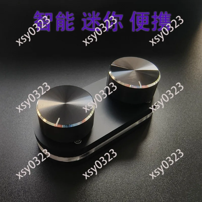 Wired & Bluetooth USB Volume Controller, Multimedia Custom Keypad for PC Speaker Audio Control