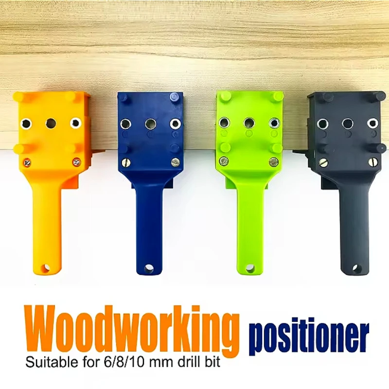 

Woodworking Hand-held Drill Punching Locator Carpentry Tool Mortise Tenon Joint Slotting Mark Auxiliary Fixture Diy