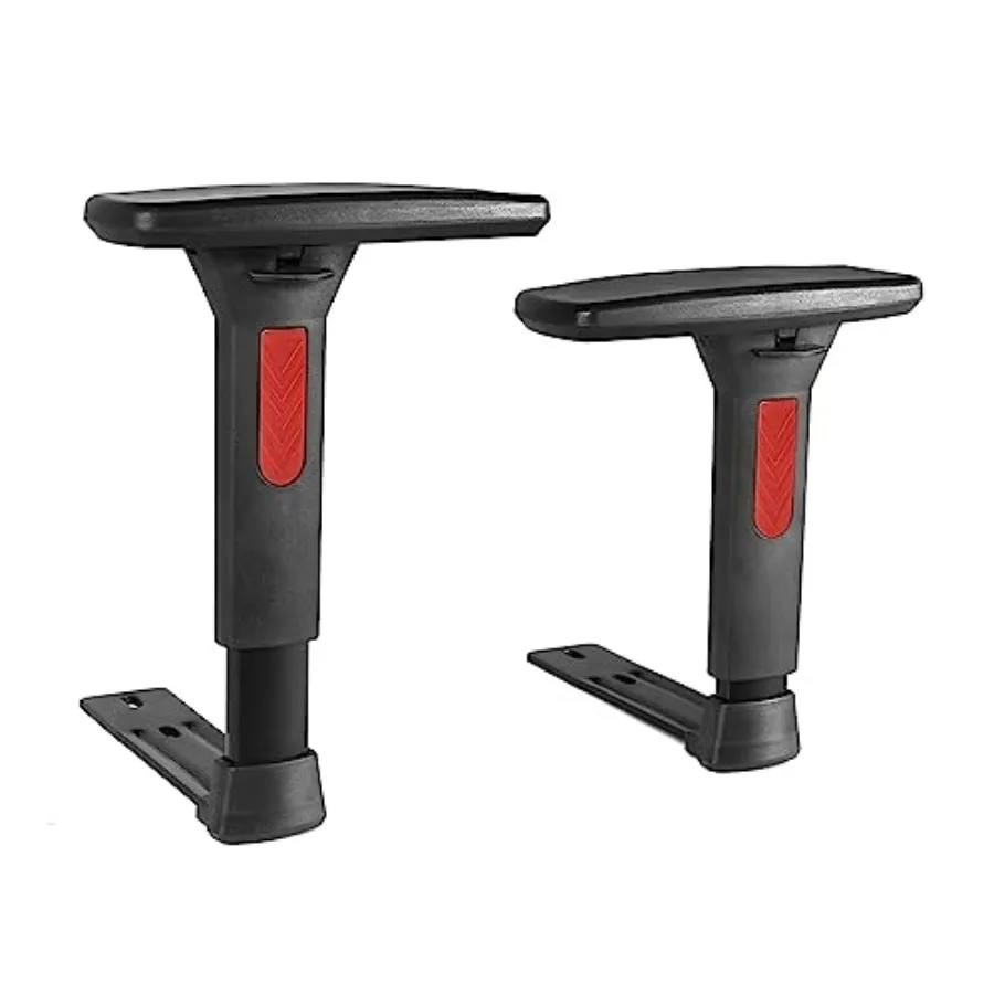 Height Adjustable Gaming Chair Armrest Pair Boss Chair Arms Set Replacement