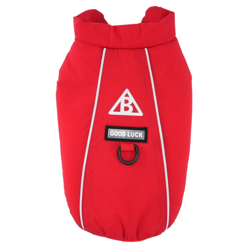 Pet Clothing Autumn and Winter Dog Thickened Jacket Waterproof Windproof Casual Vest Warm Jacket Jacket