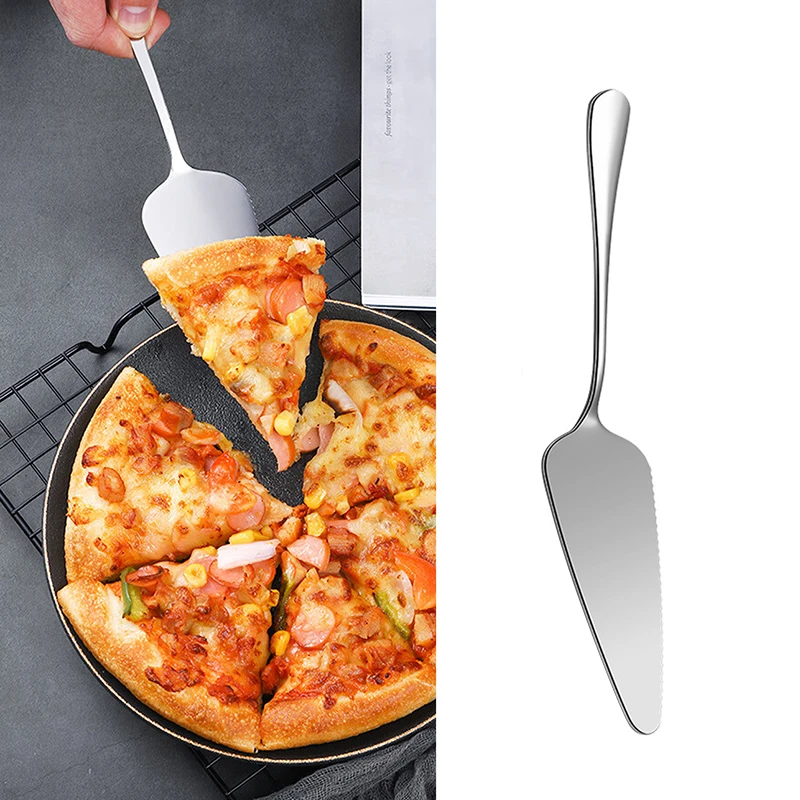 

1Pc Cake Cutter Stainless Steel Cake Shovel Knife Pie Pizza Cheese Server Cake Divider Knives Baking Tools