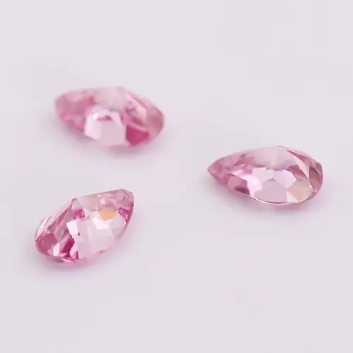 Pink Loose Moissanite 100% Real Lab Gemstone Stones For Women Jewelry Diamond Ring Material GRA Round/Pear/Emerald/Oval Cut - Image 2