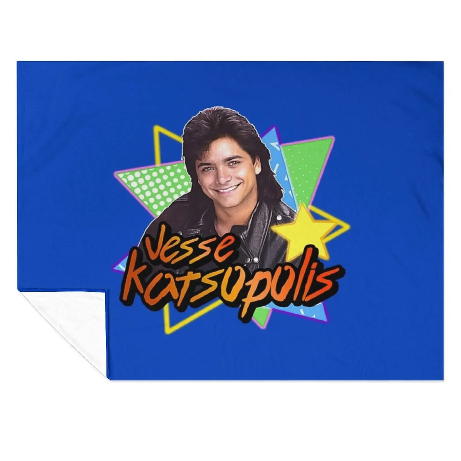 

Uncle Jesse Katsopolis Full House 90s Tribute Throw Blanket for sofa For Baby Weighted Luxury Thicken Blankets