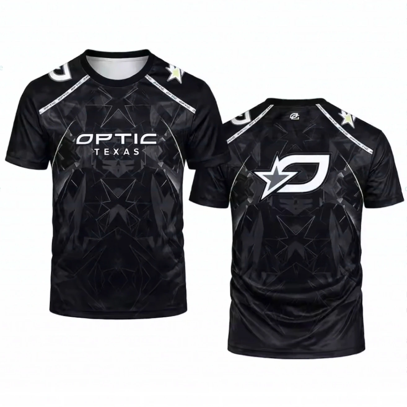 Breathable 3D-printed T-shirts designed exclusively for fans of the Team Esports Club 2026 OpTic TEXAS New Jersey CDL roster