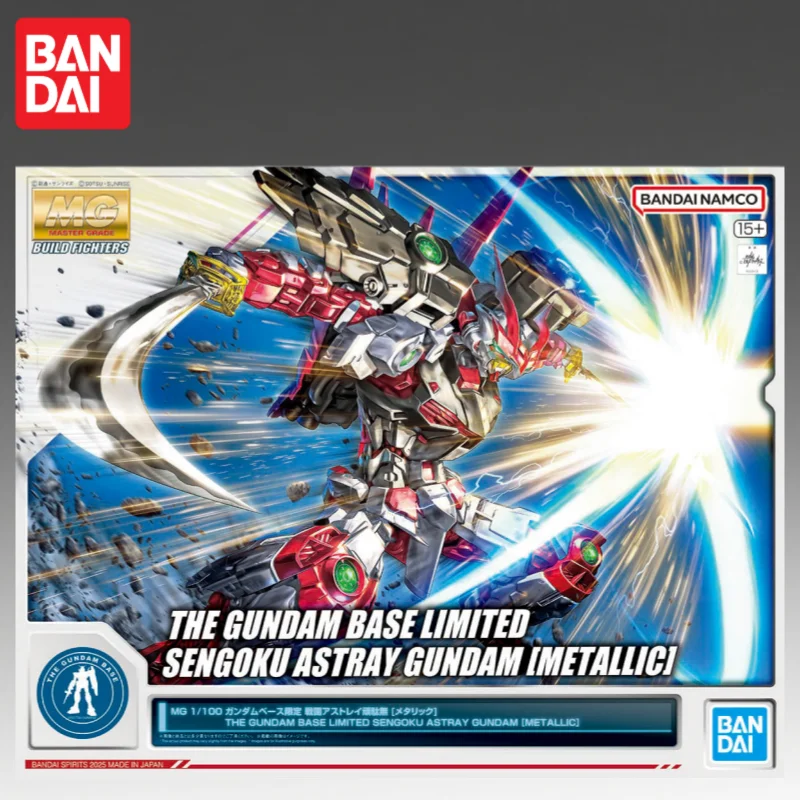 

В наличии: Оригинальная модель Bandai MG 1/100 MG-Gundam Sengoku Astray, новая, в коробке, фигурка аниме-персонажа, игрушка-модель