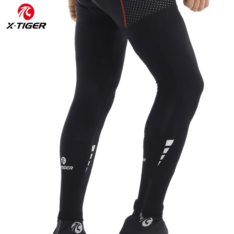 X-TIGER jazda na rowerze ochrona nóg sport przeciwsłoneczny rower rękaw na nogę tkanina lodowa rękaw na nogę rowerowa bieganie Fitness rowerowa ocieplacze na nogi