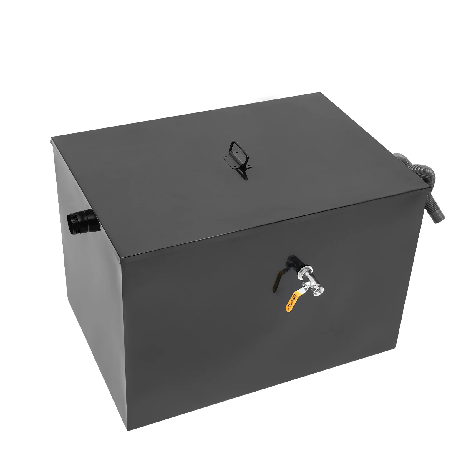 

50lbs 27.17*18.9*18.5inch Commercial Grease Interceptor Carbon Steel Waste Water Filter Grease Interceptor Grease Trap