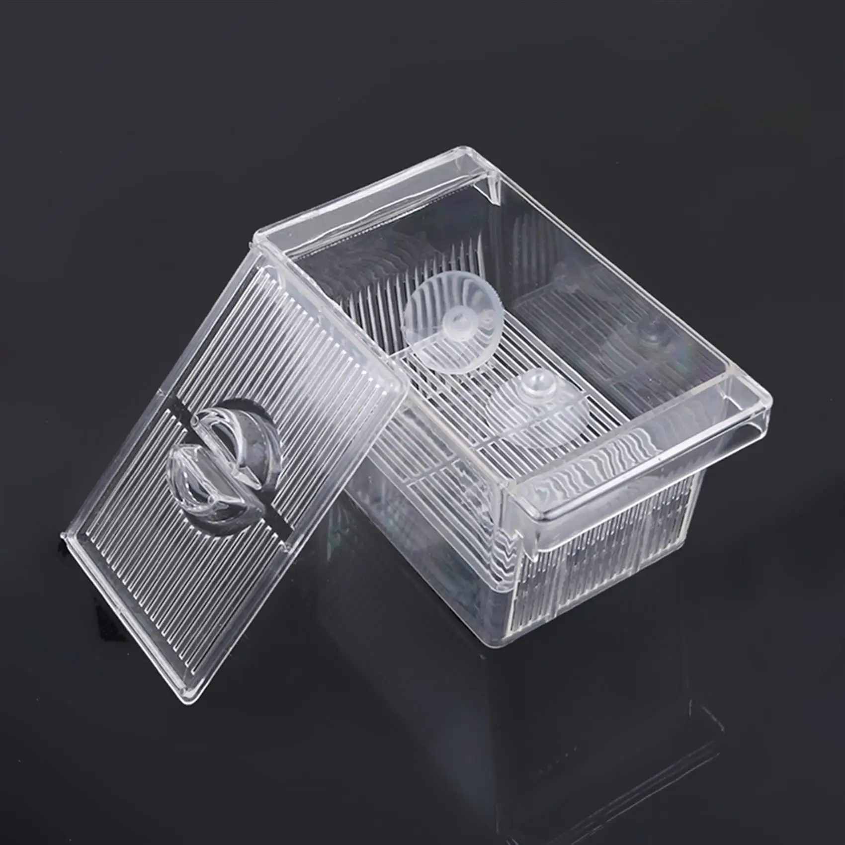 Fish Tank Aquarium Hatchery Box for Breeding Breeder Isolation