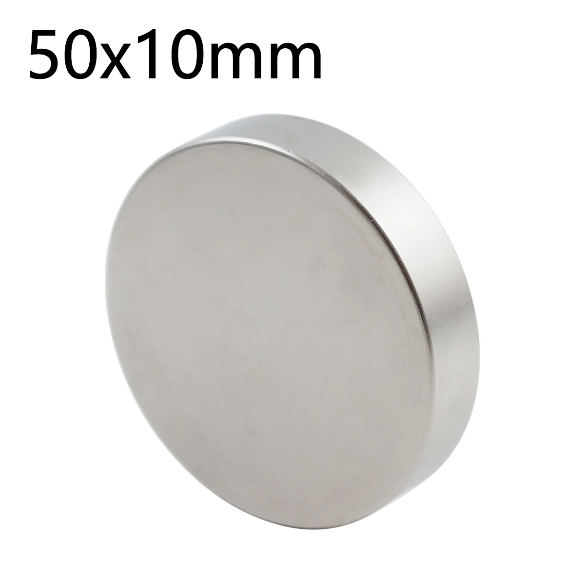 

U-JOVAN 1pc 50x10mm Round Neodymium Magnet N35 Permanent Magnetic Disc Powerful Rare Earth NdFeB Magnet 50*10mm for Tool Storage