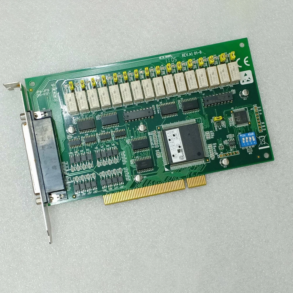 16-Channel Isolated Digital Input And 16-Channel Relay Output Card For Advantech PCI-1762 REV.A1