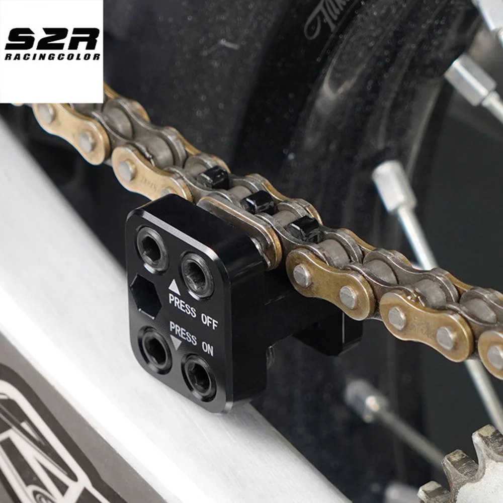 For KTM ATV YAMAHA BMW SUZUKI HONDA KAWASAKI Motorcycle Accessories Master Link Chain Press Tool For 50 Series 520 525 530 Chain