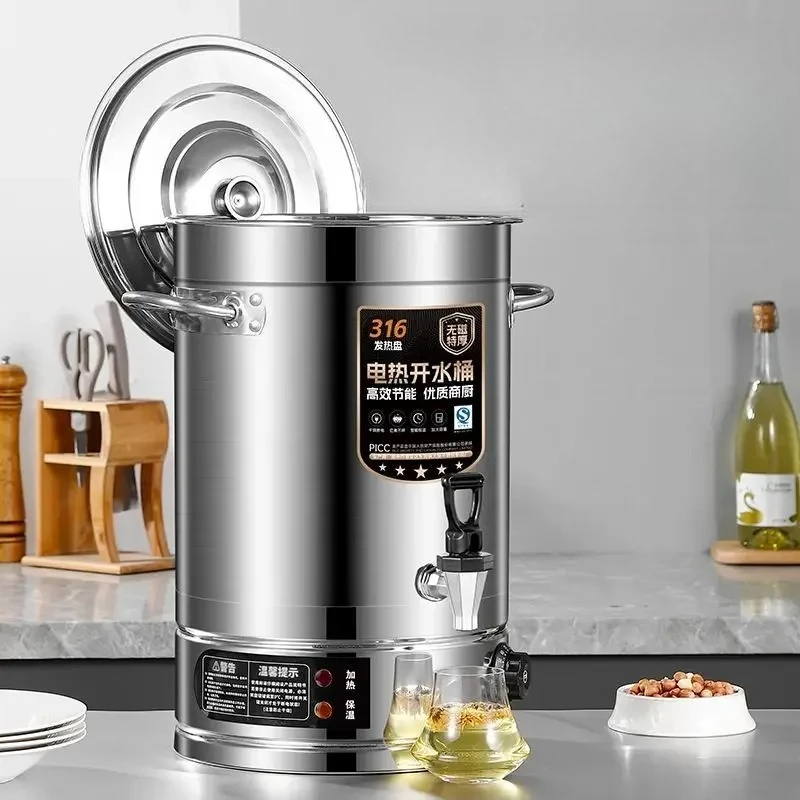 

Stainless steel electric boiling bucket hotel commercial large capacity automatic insulation confinement bucket new model