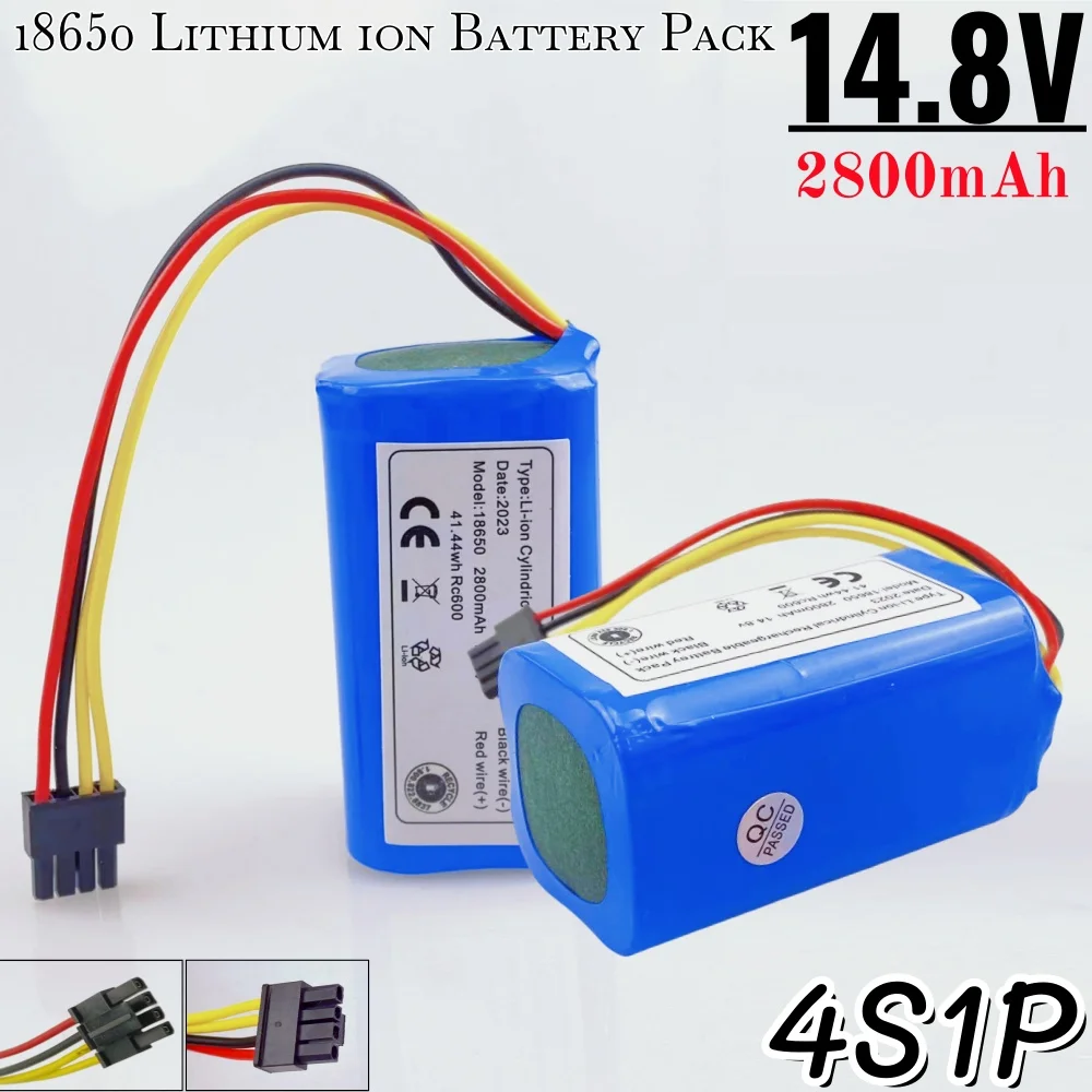 

Литий-ионный аккумулятор 14,4 В/14,8 В 2800 мАч для пылесоса LIFERO RX9 360 S5 S7pro T90 Cecotec Conga 1290 1390 1490 1590 880L Sweepe