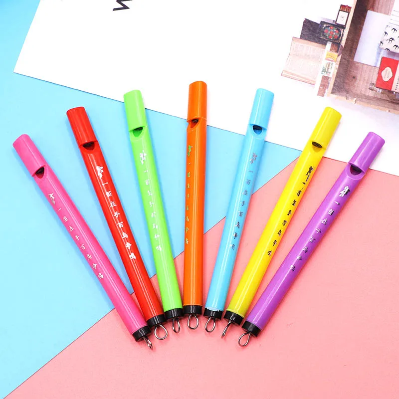 10pcs/Set Birds Flute Whistle Music Educational Tools Plastic Nostalgic Music Toy Kids Gifts
