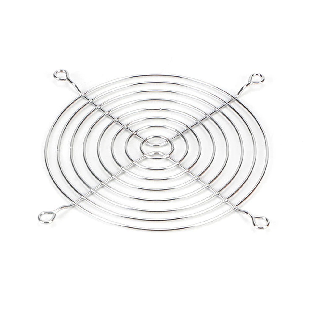 120mm Metal Cooling Fan Grill Cover Filter Protective Cover Net for Desktop Computer Power Ventilation Fan Iron Mesh Cover