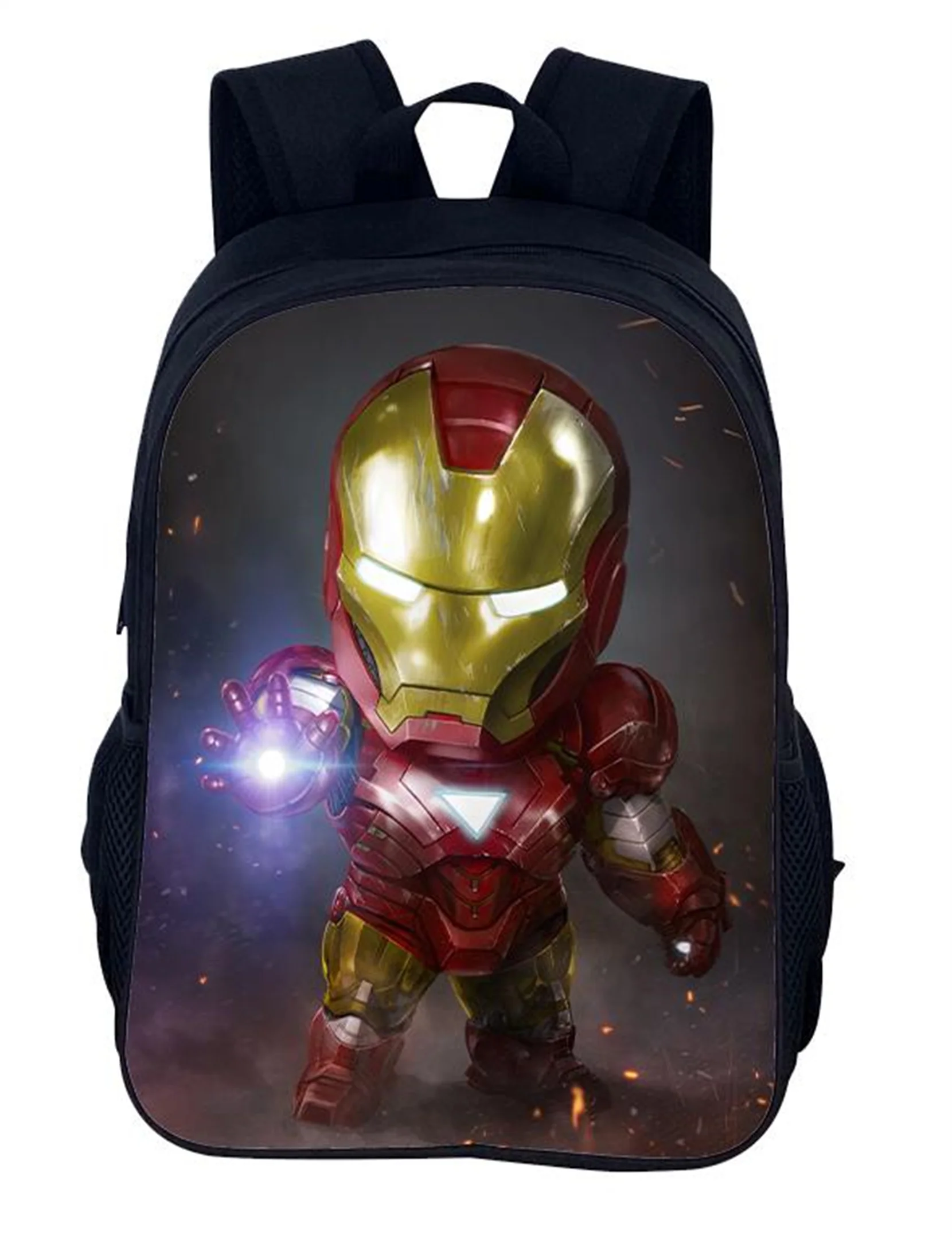 HOT IronMan Little Kid Marvel Backpack-Back to School Book Bag-Multifunction Knapsack for Student