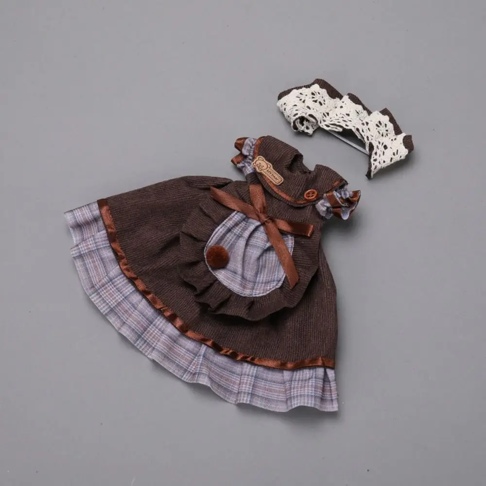 Ropa para muñeca Bjd SD de 30cm, vestido elegante de varios estilos, ropa para muñecas, falda de lunares, ropa para muñeca con articulación esférica exquisita, 1/6