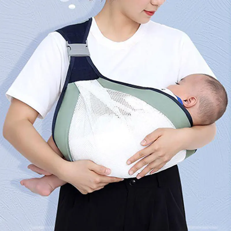 1PC Baby Carrier Double Shoulder Baby Carrying Magic Easy Horizontal Carrying Shoulder Strap Breathable Carrying Strap