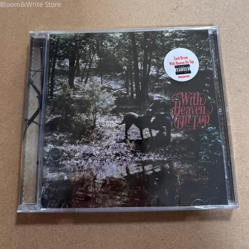 Zach Bryan, Nuevo Álbum 2026, Heaven on Top, CD de Música Country Folk Rock Estadounidense, Regalo Musical para Fans