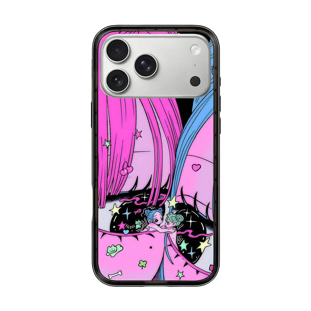 6030689 Acrylic / Mirror Magnetic Case: Compatible with IPhone 17 16 15 14 13 12 Pro Max 17 Air