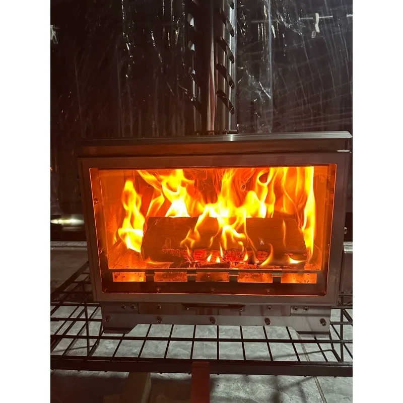 Portable Outdoor Firewood Stove Camping Tent Heating Inner Stove Lightweight Outdoor Camping Cooking Oven