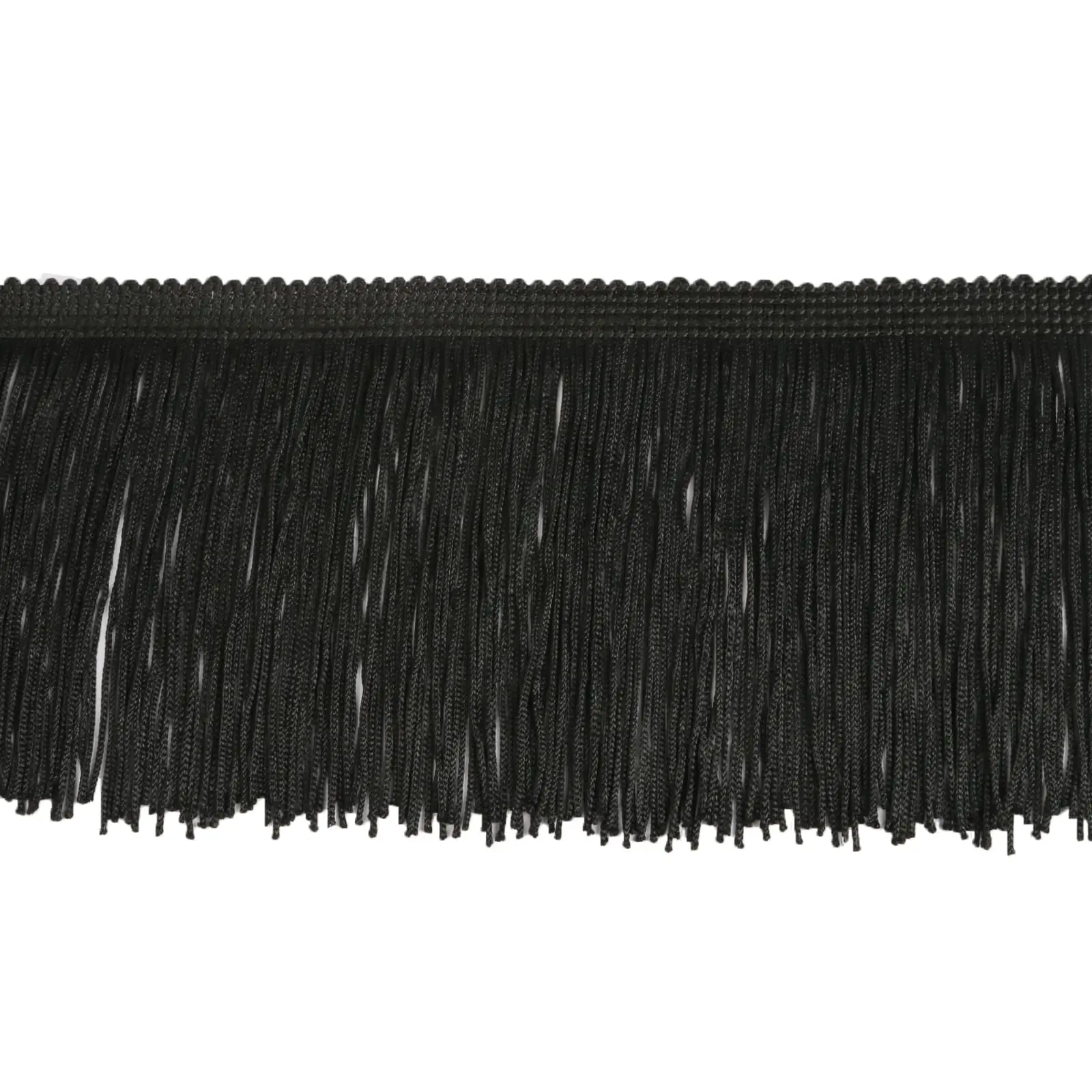 HedongHexi Chainette Fringe Trim 6.5 Yard 4 Inches Fabric Trim Tassel Sewing for DIY Decoration Clothes Accessories Latin Dress