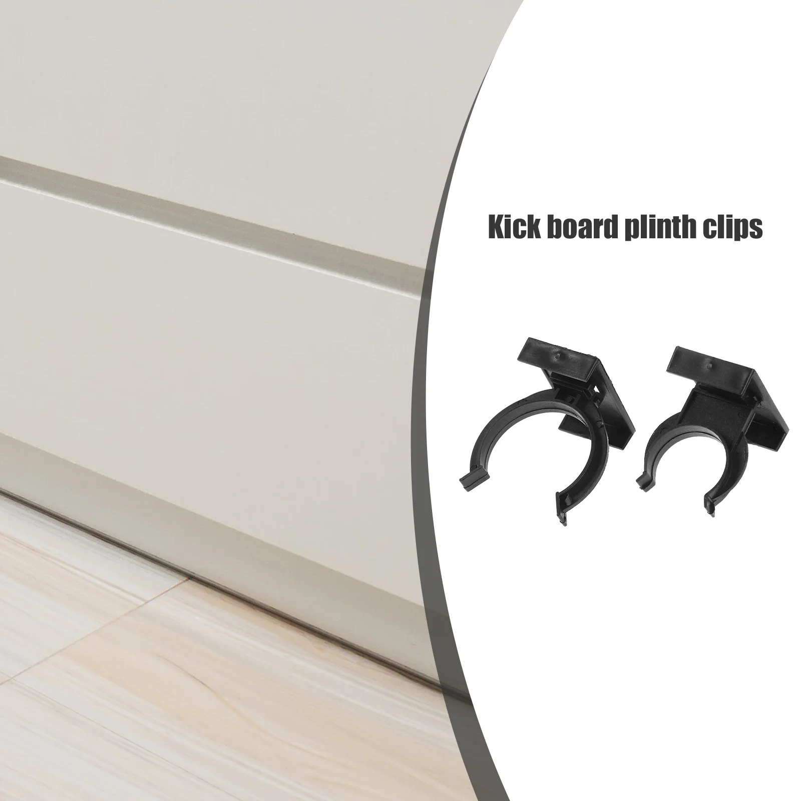 Skirting Leg Plinth Clips Adjustable Cabinet Leveler Leg Toe Kick Clip Kick Skirting Board Trims Bracket Hanger Furniture