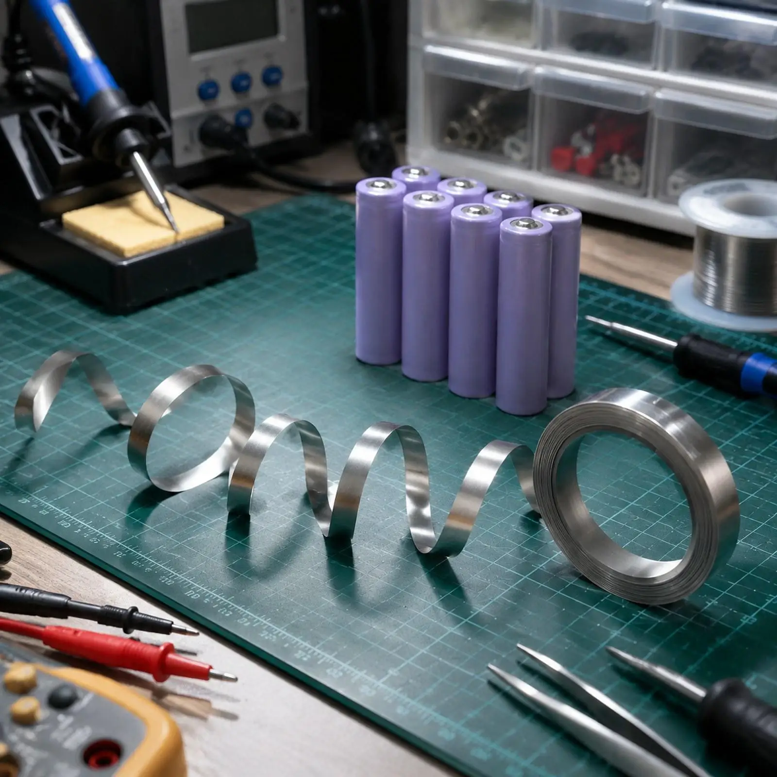 

High Performance Nickel Strip for 18650 Battery Pack Nickel Tape Battery Connector for Specialty Lighting