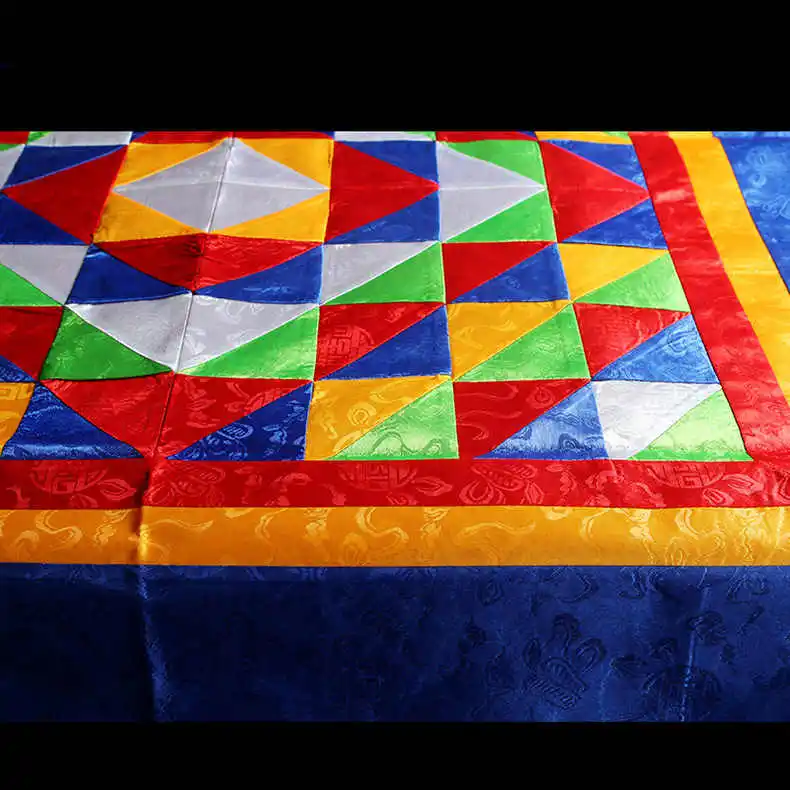 Eight Treasures Tablecloth Carter Tibetan Style Tablecloth for Table Cloth Supply Art, Multiple Options