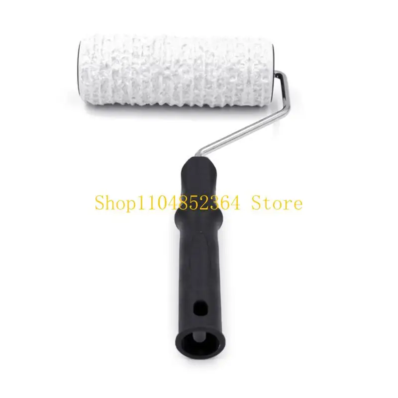 652F Paint Embossing Roller Art Brush Brick Roller for Wall Paint Rolling Flower Roll