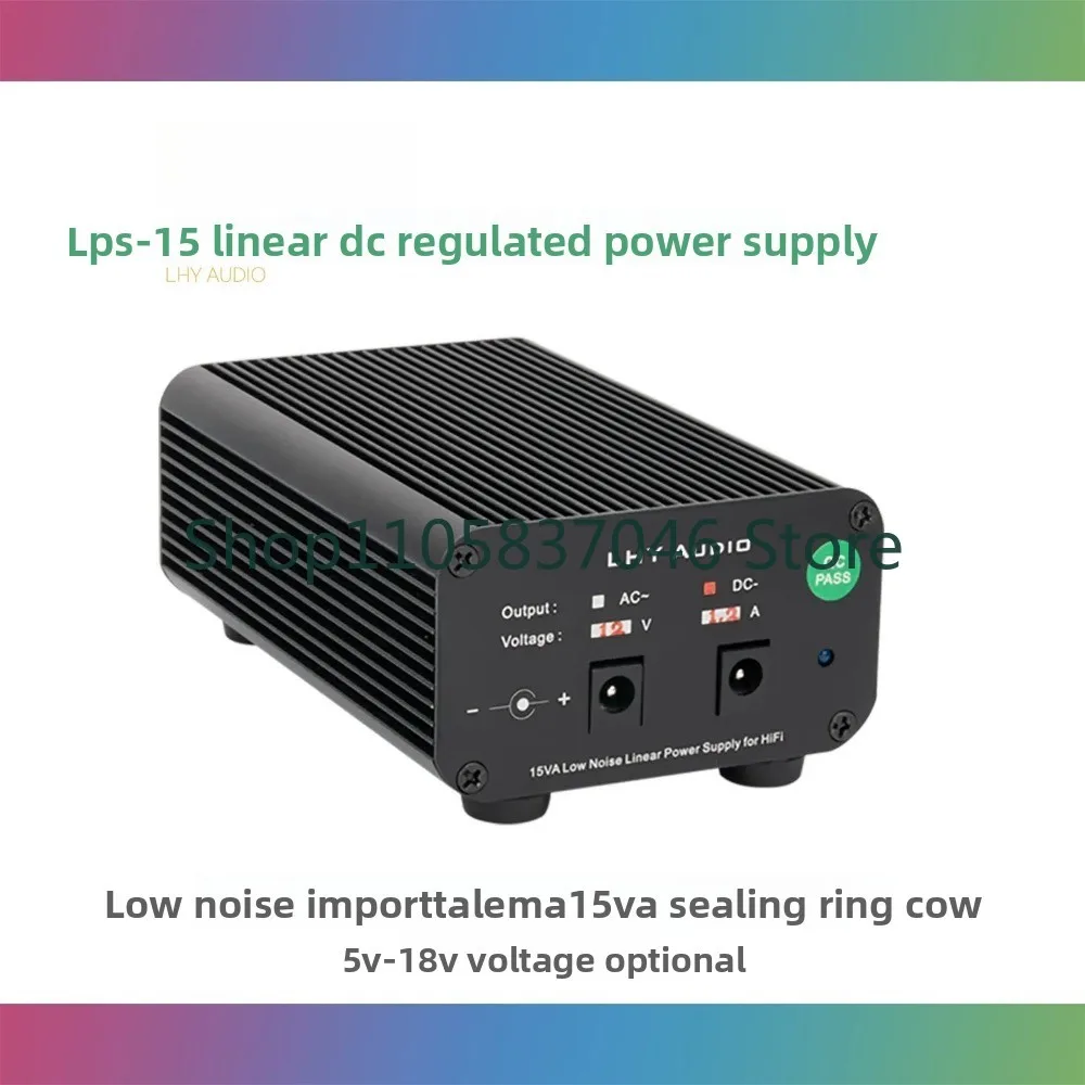 15W linear stabilized power supply with output of 5 7 9 12 15 18V voltage optional low ripple noise reduction