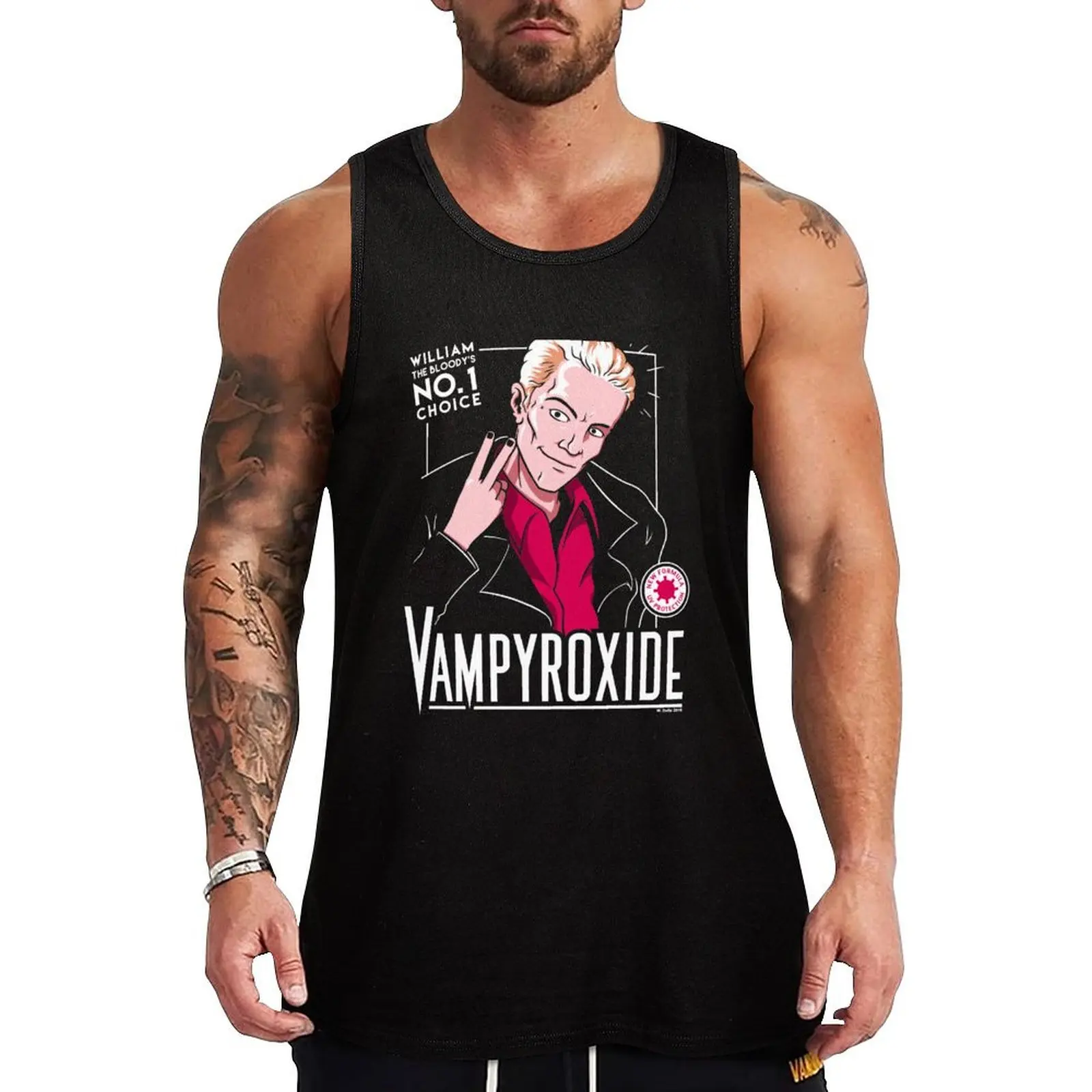 Vampyroxide (Comic Version) Tank Top T-shirts men T-shirt men sports t-shirts for men