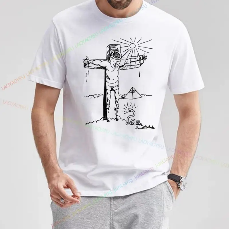 تي شيرت Retrospective، قميص بطبعة دانيال، جونستون 1961 - 2019. سوف نفتقدك. تي شيرت بنمط الحروف للرجال/النساء في الشارع