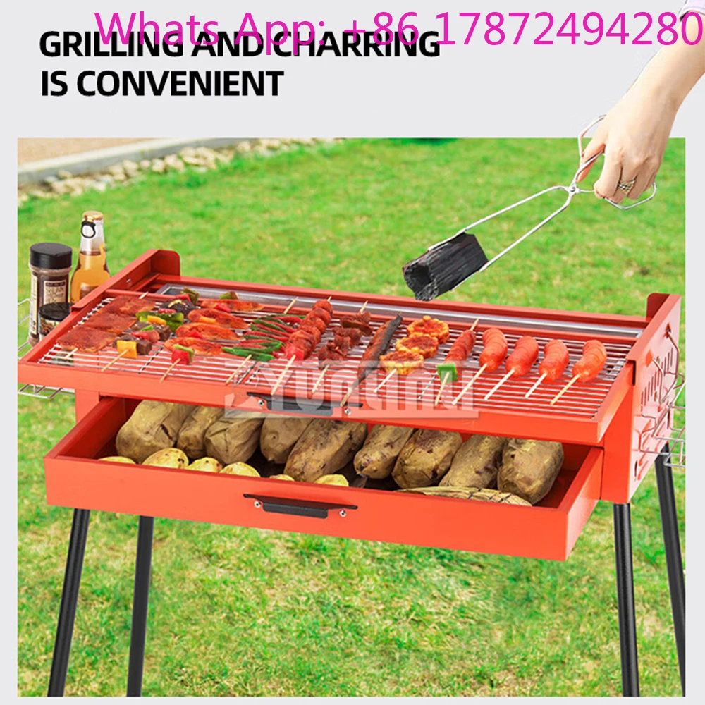 Складной портативный гриль для – обзор и цена Camp Grill Portable Folding