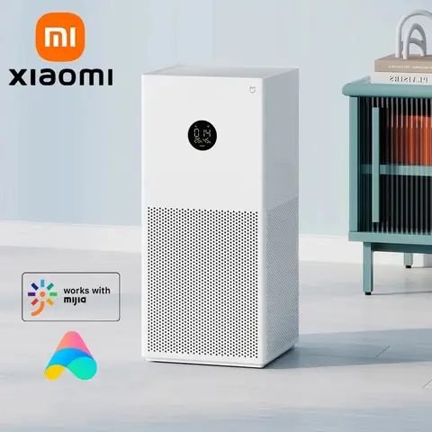 XIAOMI MIJIA 스마트 공기 청정기 4 Lite LED 디스플레이 4중 정화 알데히드 제거 가정용 공기 이온화 장치 35.8dB(A) 저소음