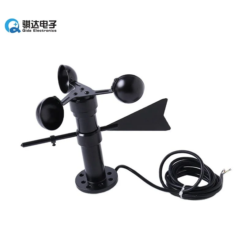 

Wind Speed And Direction Integrated Sensor Aluminum Alloy 4-20mA 0-5V RS485 Output Anemometer