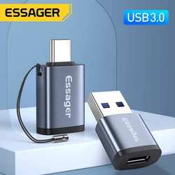 Essager USB Type C OTG Adapter Type-C USB-C Male To USB 3.0  Female Converter For Macbook Xiaomi mi Samsung USBC OTG Connector