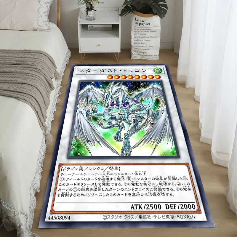 

Ю-Ги-Ой своими руками 100X140 см! Ковер Stardust Dragon, напольные коврики, ковер для киберспорта на стул Ygo Fusion, ковер для спальни, подарочные игрушки вокруг аниме