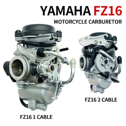 Carburador de motocicleta para Yamaha Fz16 Byson Fazer Fzs Bajaj TV, Cable de acelerador Dual/único