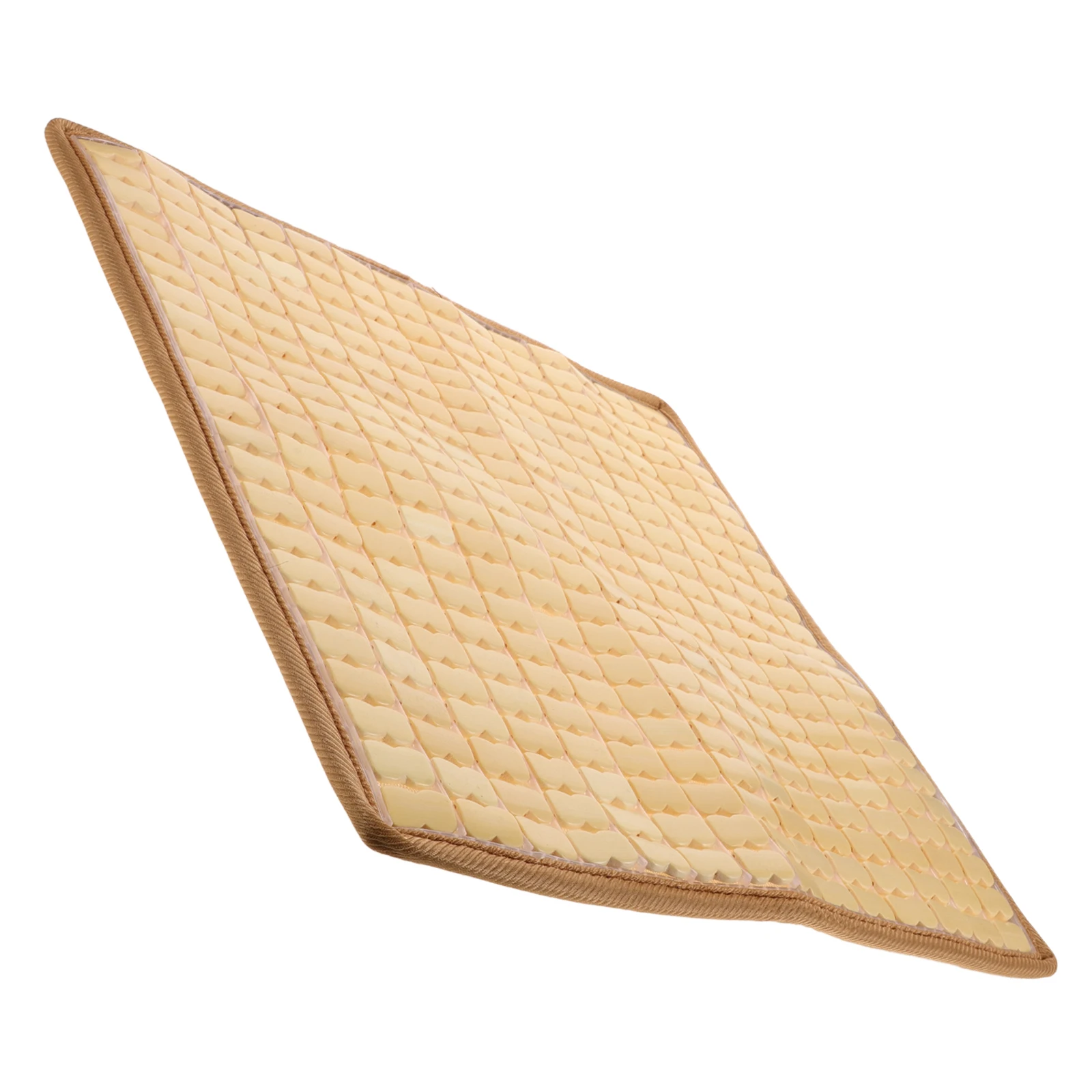 

1 Pcs Bamboo Cooling Seat Cushion Breathable Summer Chair Pad Anti-Slip Car Seat Cover