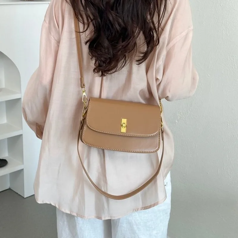 Elegant Handbag Ladies Leather Shoulder Bag Crossbody Style By Famous Designer Luxury Brand Popular Classic